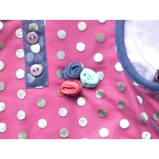 Cutey Couture 3 pc Set - Organza Layer Polka Dot Print -- £5.99 per item -  3 pack